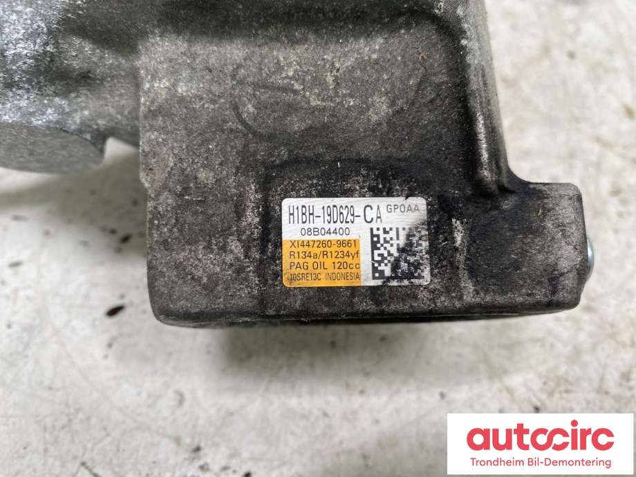Aircondition kompressor til Ford Ecosport 2016-->>  (2451790|H1BH-19D629-CB|H1BH-19D629-CA)