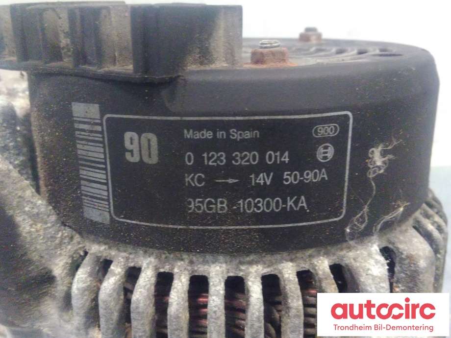 Dynamo til Ford Scorpio 1995-1998 (BOSCH|95GB-10300-KA|1406076|R95GB-10300-KA1| 0123320014)