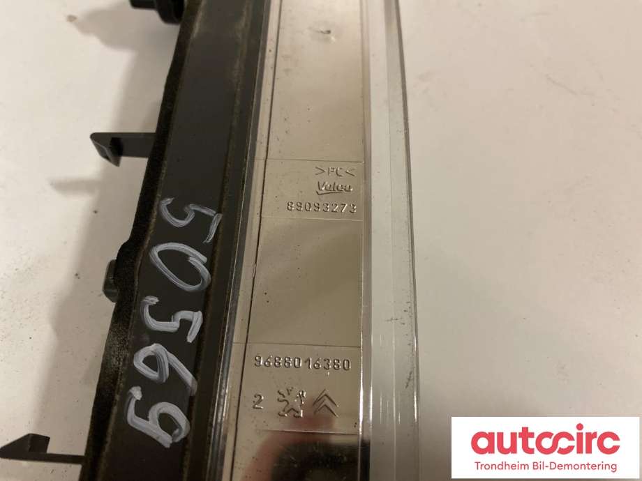 Baklykt bremselys bakrute til Peugeot 508 2011-2014 (Type I, Fase 1)  (VALEO|9688016380|6351LX|6351 LX| 89093273| 96 880 163 80)