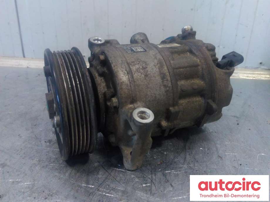 Aircondition kompressor til VW Caddy, 2015-2020 (Type III, Fase 3)  (DENSO|5Q0820803F)