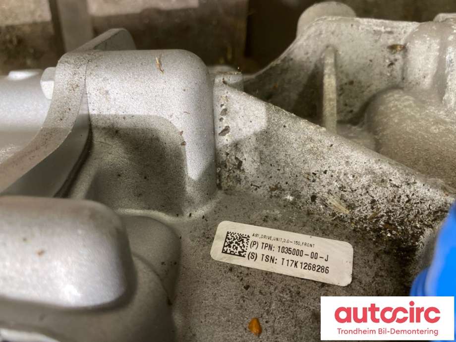 Motor elbil foran til Tesla Model S 2016-2021 (Fase 2) (L2S|1035000-00-J|1134783-00-|)