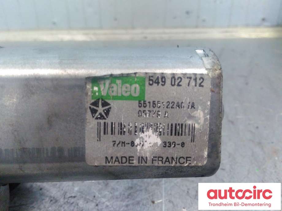 Viskermotor bakrute til Jeep Grand Cherokee 1999-2004  (VALEO|54902712|55155122AC|)