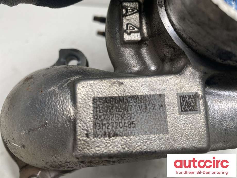 Turbo til Peugeot 2008 2013-2019 (Type I)  (0375Q9|0375R0|)