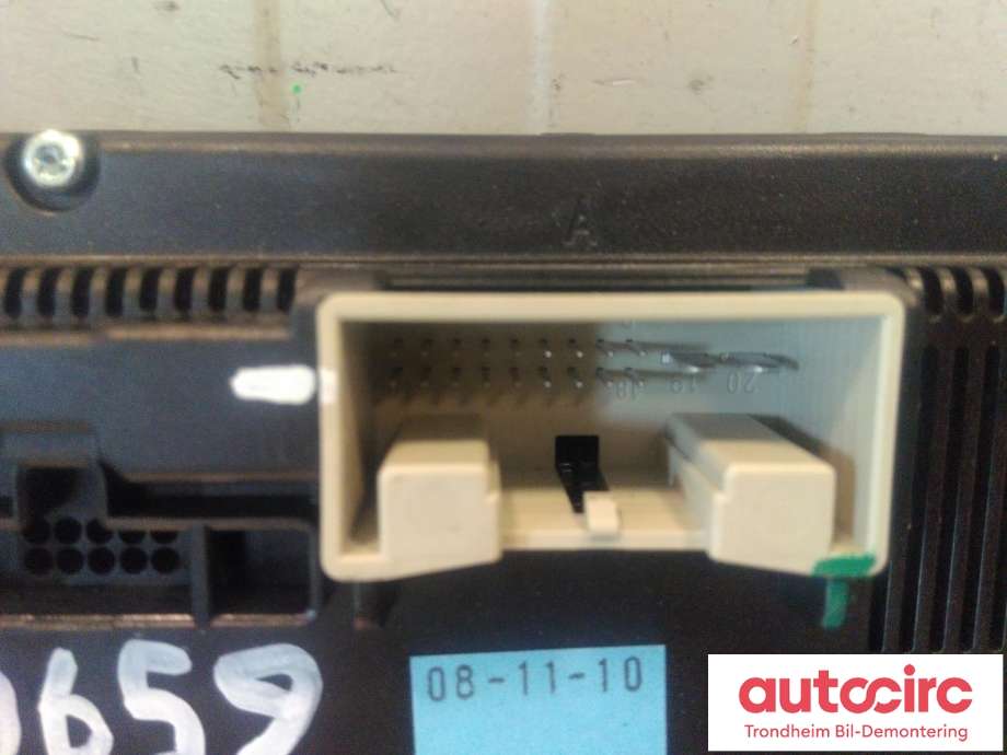 Varmeapparat betjening til VW Golf VI 2008-2012  (BHTC|5K0907044EA|5K0 907 044 EA|5HB009746-81)