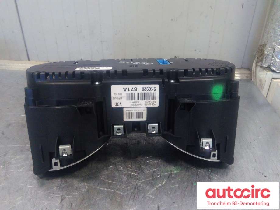 Instrumentpanel til VW Golf VI 2008-2012  (VDO|5K0920871A|5K0 920 871 A|A2C53392639)