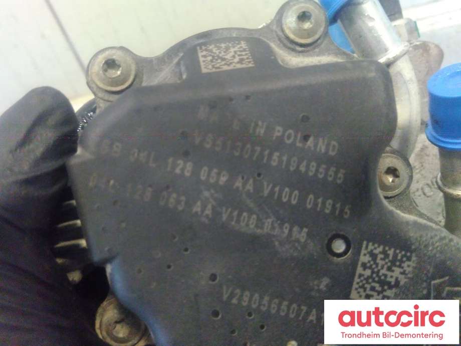 EGR-ventil til VW Caddy 2015-2020 (Type III, Fase 3) (VALEO|04L128063AA|04L 128 063 AA|)