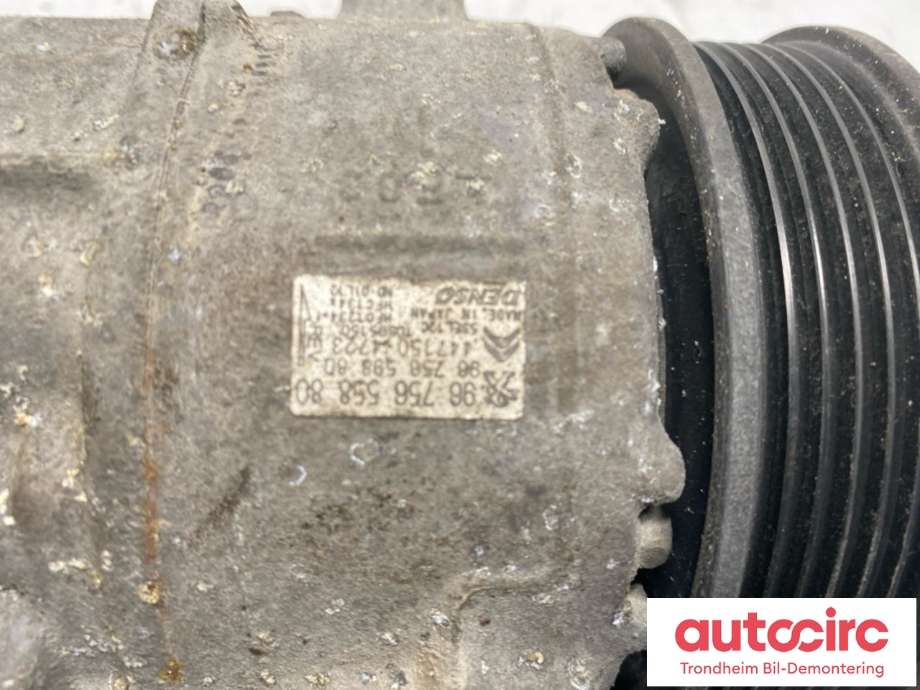 Aircondition kompressor til Peugeot 2008 2013-2019 (Type I) (DENSO|9822184980|1622720380|96 756 558 80)