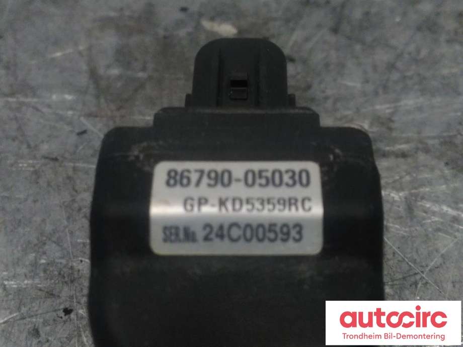 Parkeringskamera bak til Toyota Avensis 2009-2015 (Type III, Fase 1) (..|86790-05030|8679005030|GP-KD5359RC)