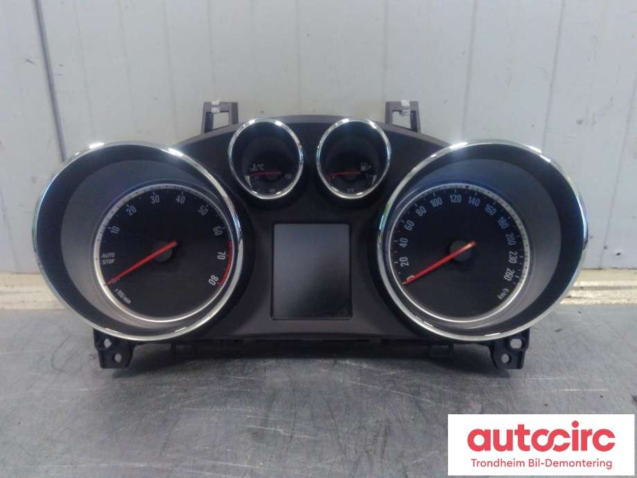 Instrumentpanel til Opel Mokka, 2012-2016 (Type I, Fase 1)  (VDO|95375173)