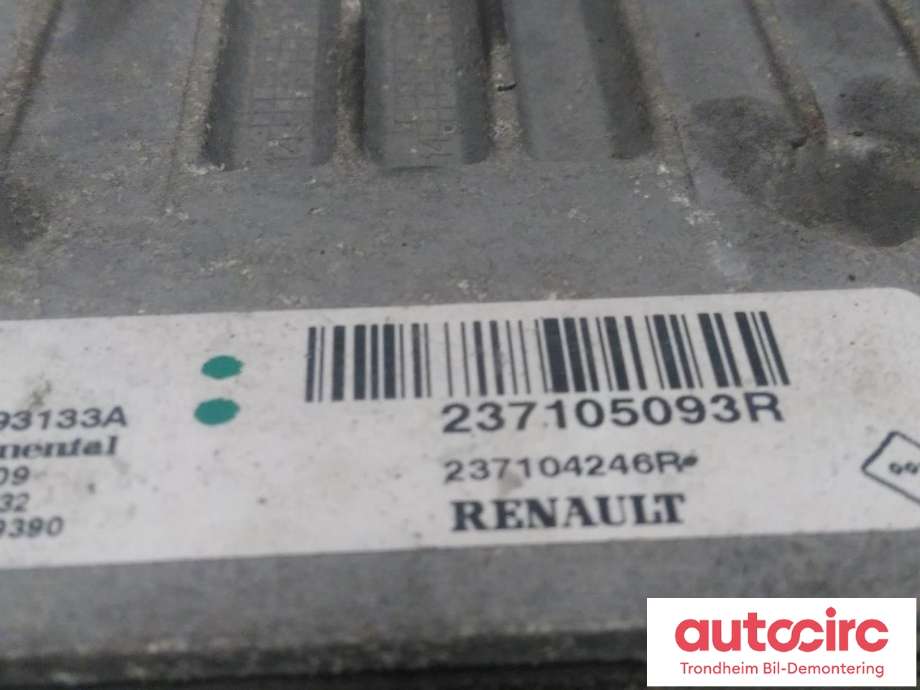 Styreenhet motor til Renault Master 2014-->> (Type III, Fase 2)  (CONTINENTAL|237105093R|)