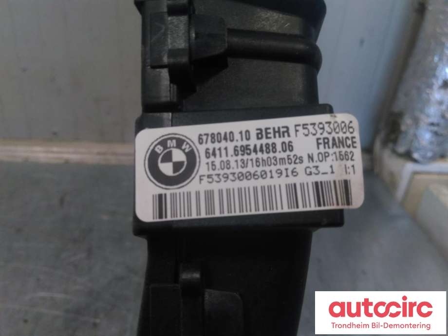 Varmeapparat diverse til BMW X5 2013-2018 (F15) (F15) (VARMEELEMENT|6954488|64116954488|64 11 6 954 488| F5393006)