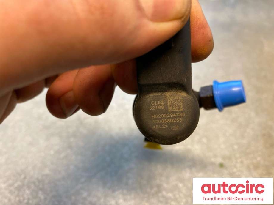 Dyse innsprøyting diesel til Nissan Qashqai 2007-2010 (Type I, Fase 1)  (SIEMENS|16600-00Q0H|16600-00Q0P|1660000Q0H| 1660000Q0P| 8200380253| H8200294788)
