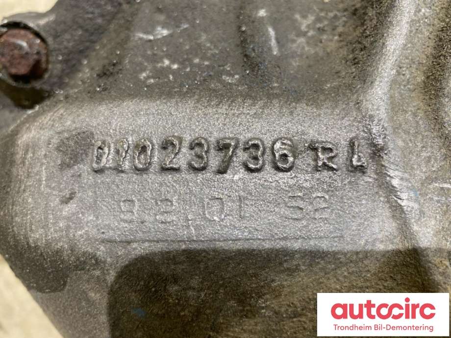 Kardang klokke bak til Volvo XC70 2001-2004 (Type I, Fase 1)  (VOLVO|8602625|)