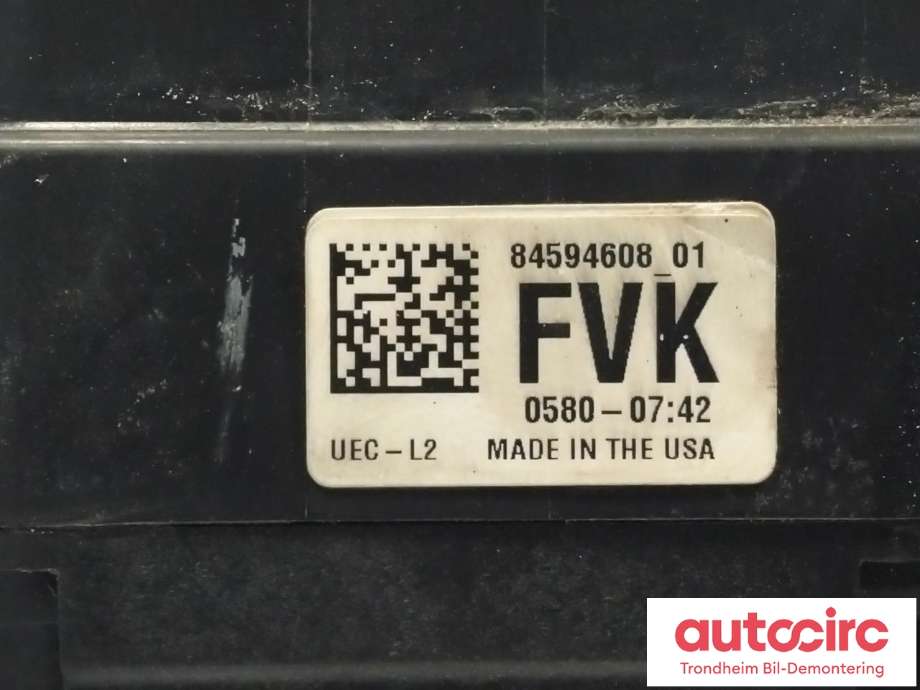 Sikringsboks motorrom til Chevrolet Silverado 2019-->> (..|84594608|86771158|)