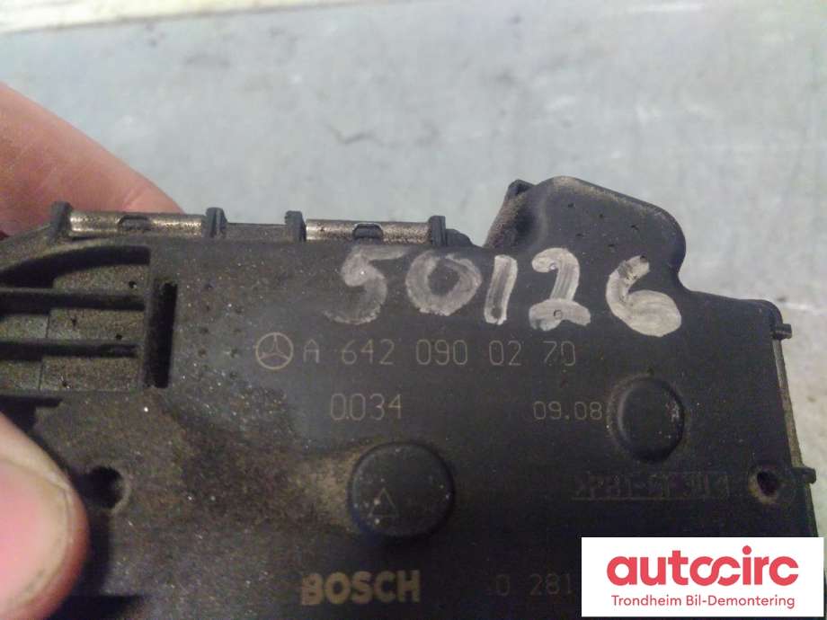 Spjeldhus til Mercedes GLK 2008-2015 (X204) (X204) (BOSCH|A6420900270|0281002894|)