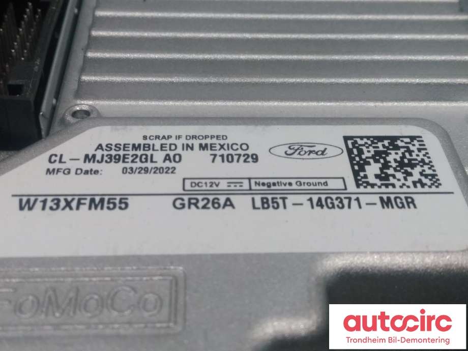 Styreenhet diverse til Ford Explorer 2020-->>  (...|2688674|MU5T-14G371-GBF|LB5T-14G371-MGR)