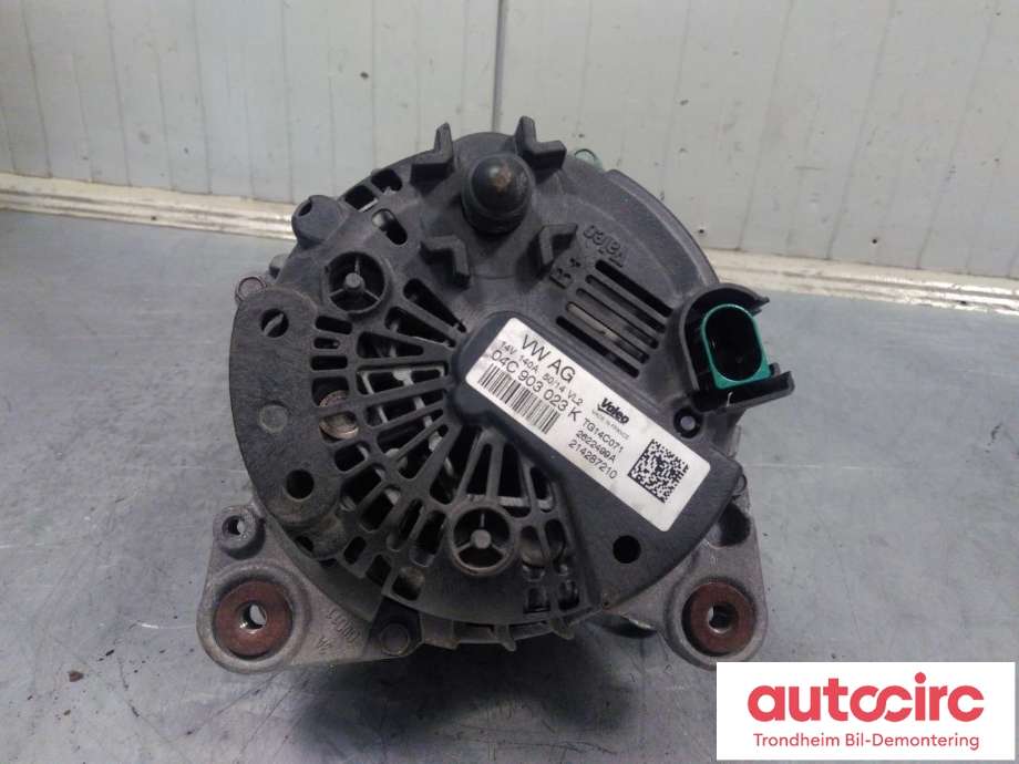 Dynamo til Audi A3 2012-2016 (Type III, Fase 1) (VALEO|04C903023K|04E903015T|04C 903 023 K| 04E 903 015 T)