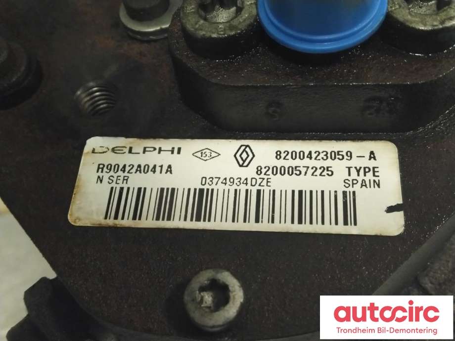 Dieselpumpe til Nissan Note 2006-2013 (Type I) (DELPHI|1670000Q0J|8200423059|8200057225| 1670000Q1R)