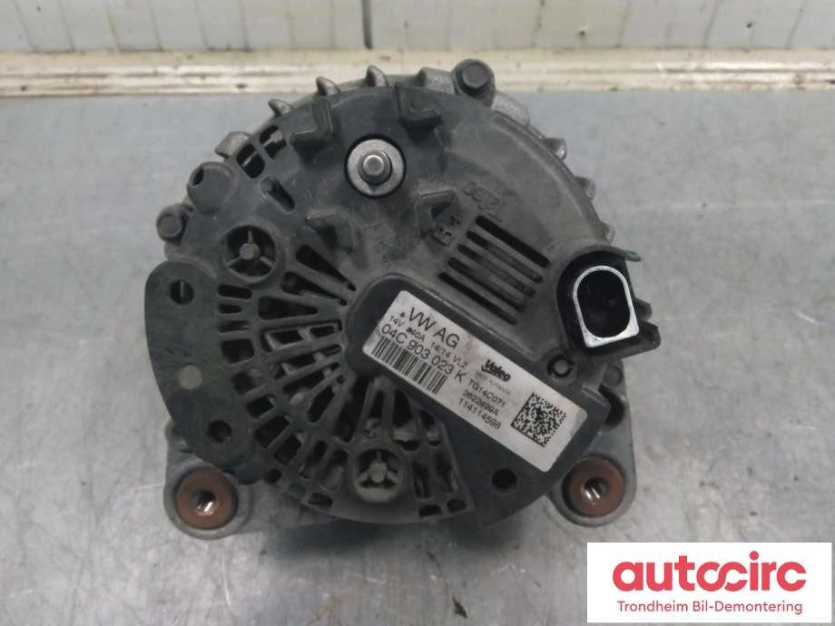 Dynamo til Audi A3 2012-2016 (Type III, Fase 1) (VALEO|04C903023K|TG14C071|04E903015T)