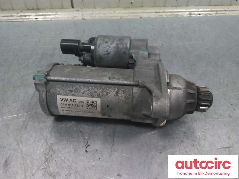 Starter til Audi A3, 2012-2016 (Type III, Fase 1) (BOSCH|0AM911023R)
