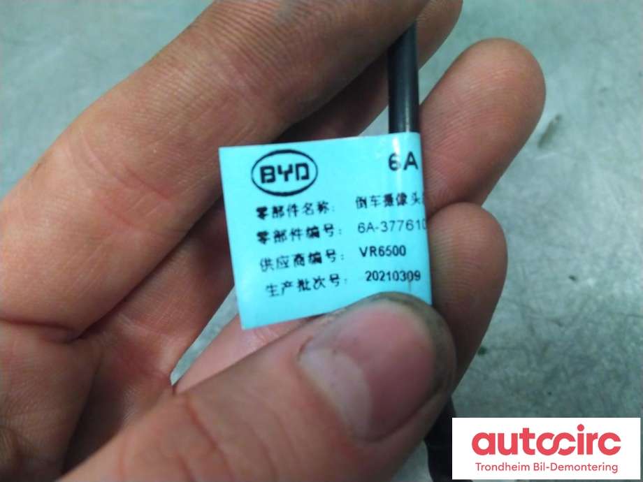 Parkeringskamera bak til BYD T3 2020-->>  (..|6A-3776100|)