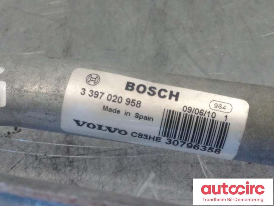 Viskeroverføring til Volvo S80 2006-2013 (Type II, Fase 1)  (BOSCH|30796358|3397020958|31333456)