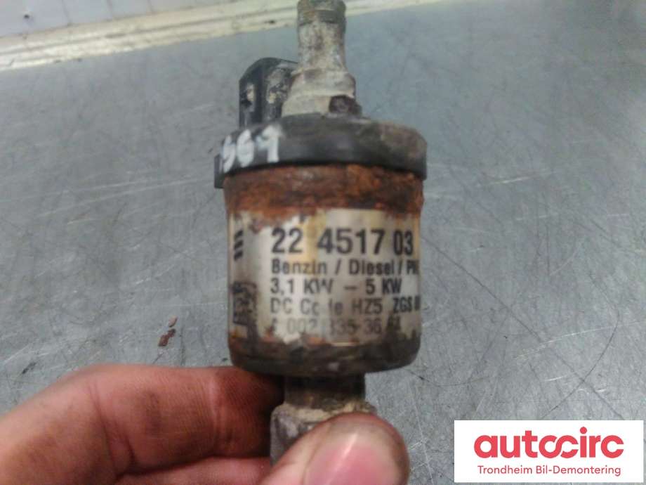 Dieselpumpe fødepumpe til Mercedes Vito/Viano 2010-2014 (Fase 2) (W639) (W639) (WEBASTO|A0028353664|22451703|)