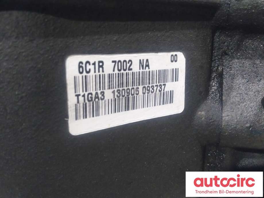 Girkasse manuell til Ford Transit 2006-2013  (FOMOCO|1481430|6C1R-7002-PC| 6C1R-7002-NA|VXT75)