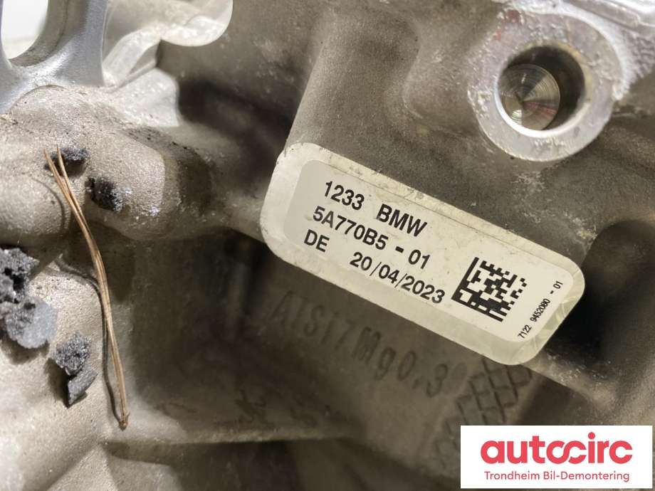 Motor elbil foran til BMW iX1 2023-->> (U11) (U11) (..|12335A693F1|)