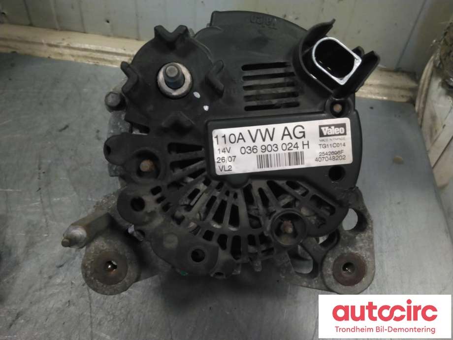 Dynamo til VW Golf V, Combi 2003-2008  (VALEO|036903024H|TG11C014|)