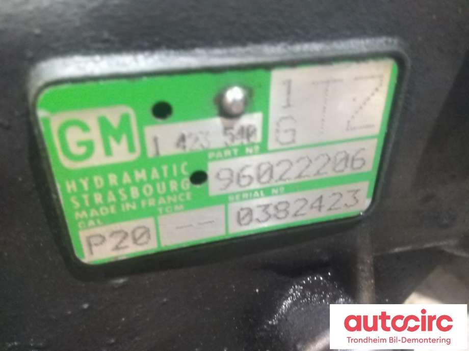 Girkasse 4WD komplett automat til BMW X5 2000-2006 (E53) (E53) (GM|A5S390R| NV125|24001423541| 96022206|96022206)