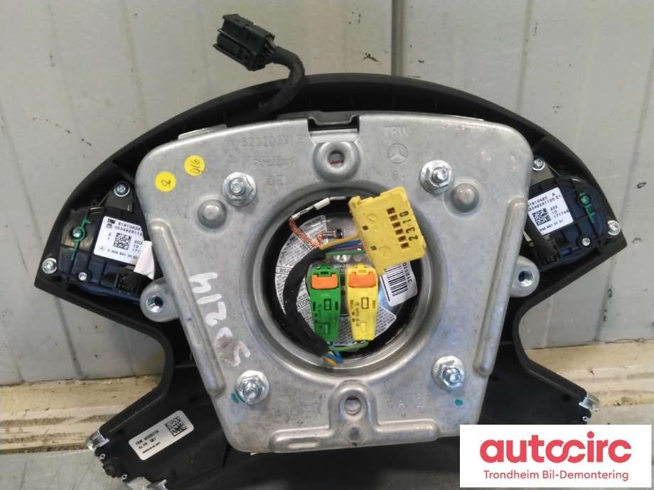 Airbag rattpute til Mercedes E-Klasse 2009-2013 (Fase 1) (W212) (W212) (..|62320215L|A2128600102|A 212 860 01 02)
