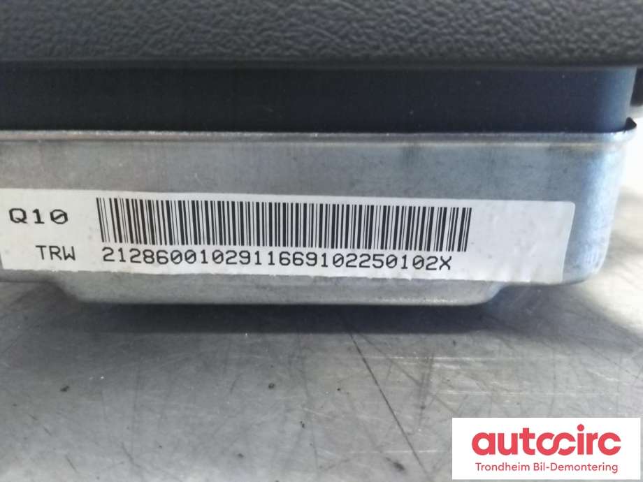 Airbag rattpute til Mercedes E-Klasse 2009-2013 (Fase 1) (W212) (W212) (..|62320215L|A2128600102|A 212 860 01 02)