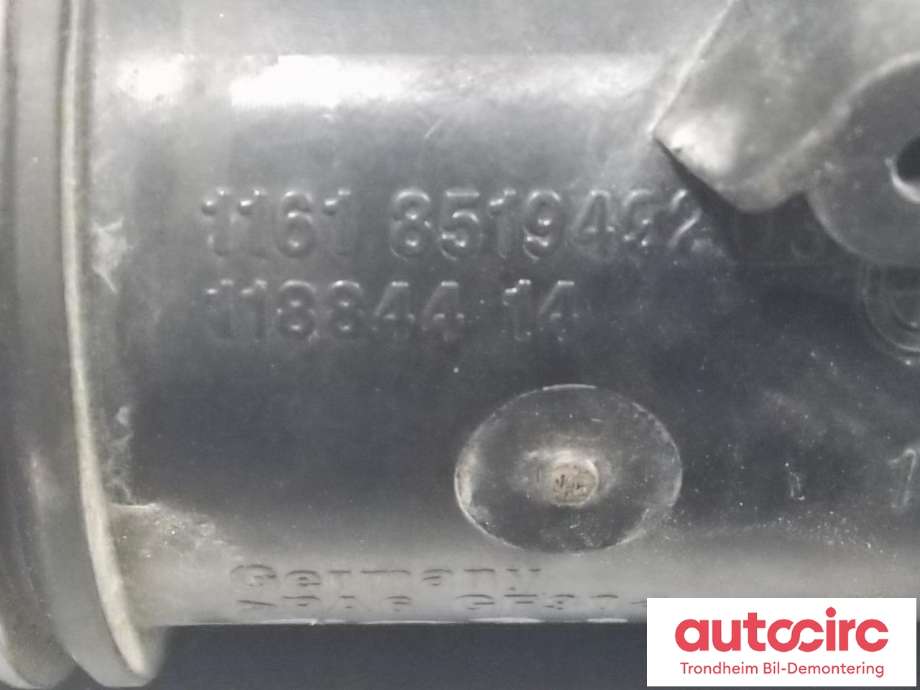 Sensor innsugsluft til BMW 1-Serie 2011-2015 (Fase 1) (F20/F21) (F20/F21) (..|8519492|11618519492|)