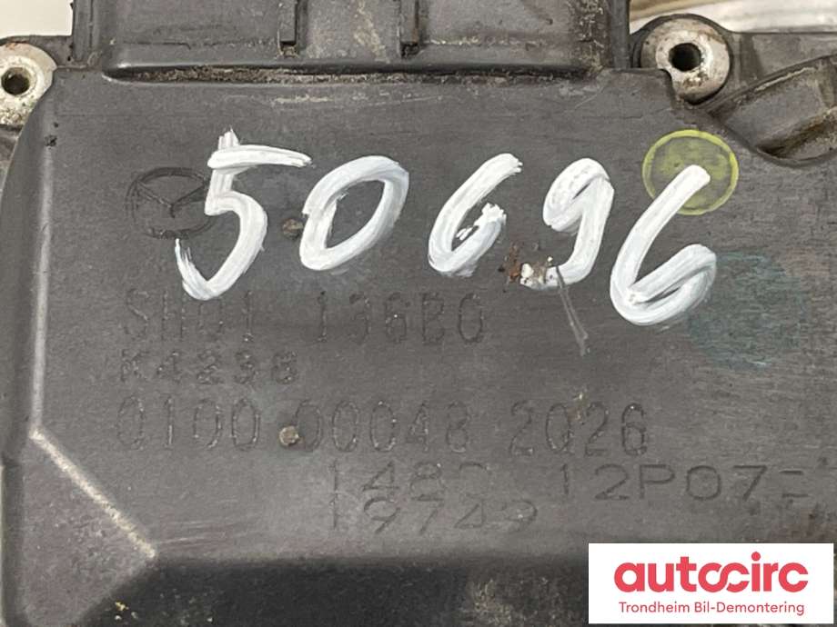 Spjeldhus til Mazda 6 2013-2015 (Type III, Fase 1) (SH01-13-6B0|SH01136B0|)