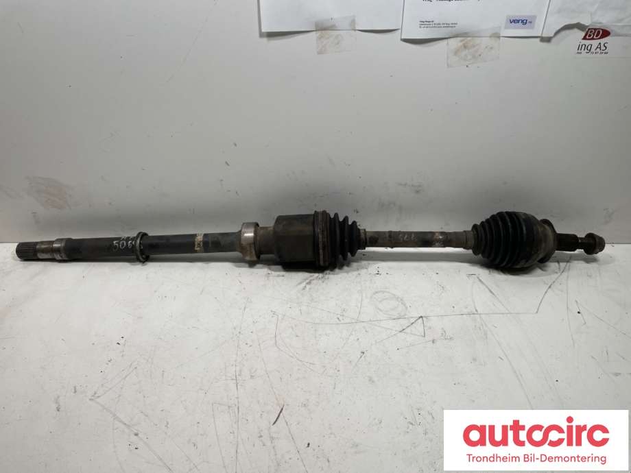 Drivaksel høyre foran, diesel/automat til Mazda 6, 2013-2015 (Type III, Fase 1)  (FTB4-25-50X)
