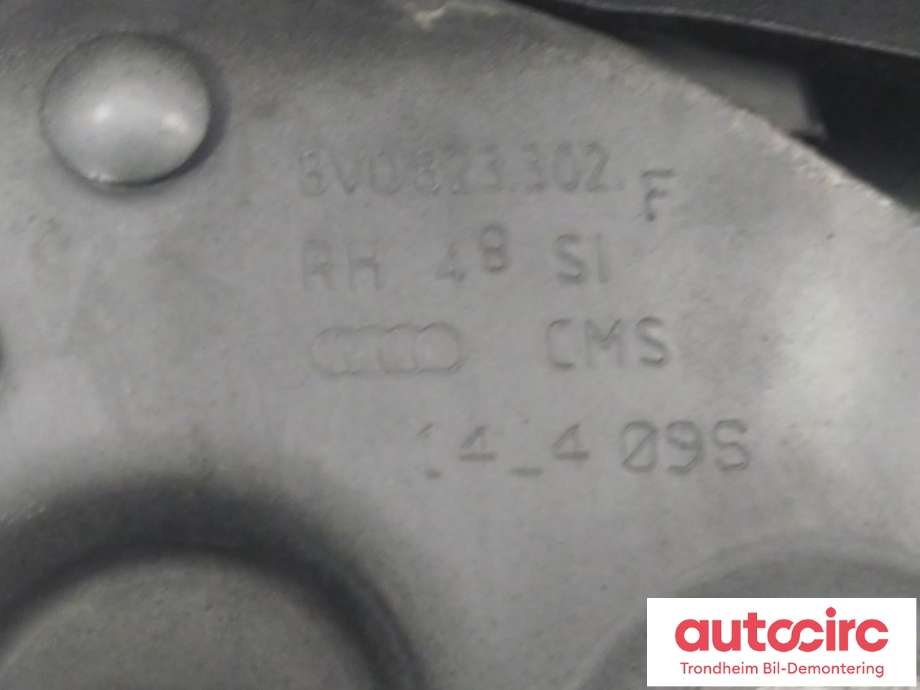 Panserhengsler til Audi A3 2012-2016 (Type III, Fase 1)  (HØYRE|8V0823302F|)
