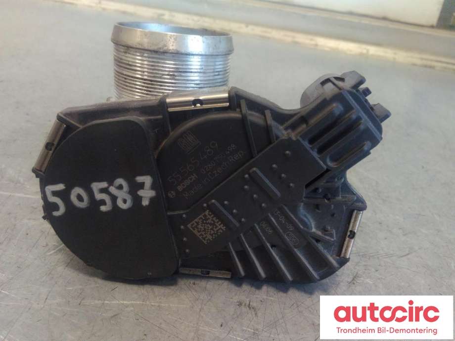 Spjeldhus til Opel Mokka 2012-2016 (Type I, Fase 1)  (BOSCH|55565489|0280750498|)