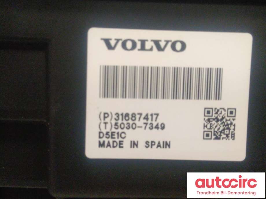 Instrument head-up display (HUD) til Volvo V90 / V90 CC / S90 2016-->>  (..|36011456|31687417|)
