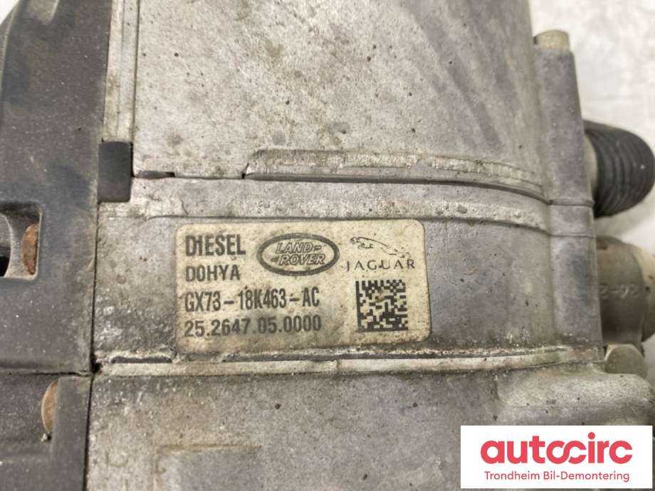 Dieselvarmer til Jaguar XE 2015-->>  (..|T2H8424|GX7318K463AC|T4N26418| GX7318K463AH)