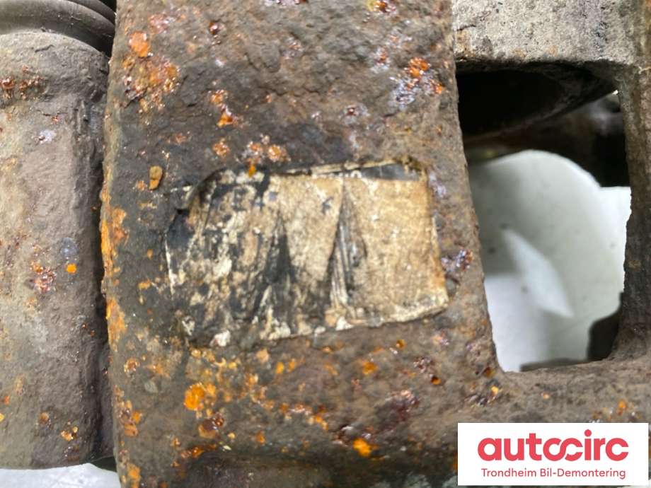 Bremsecaliper høyre foran til Peugeot 307 2005-2008 (Fase 2) (4400N3|1607375580|1638155980)