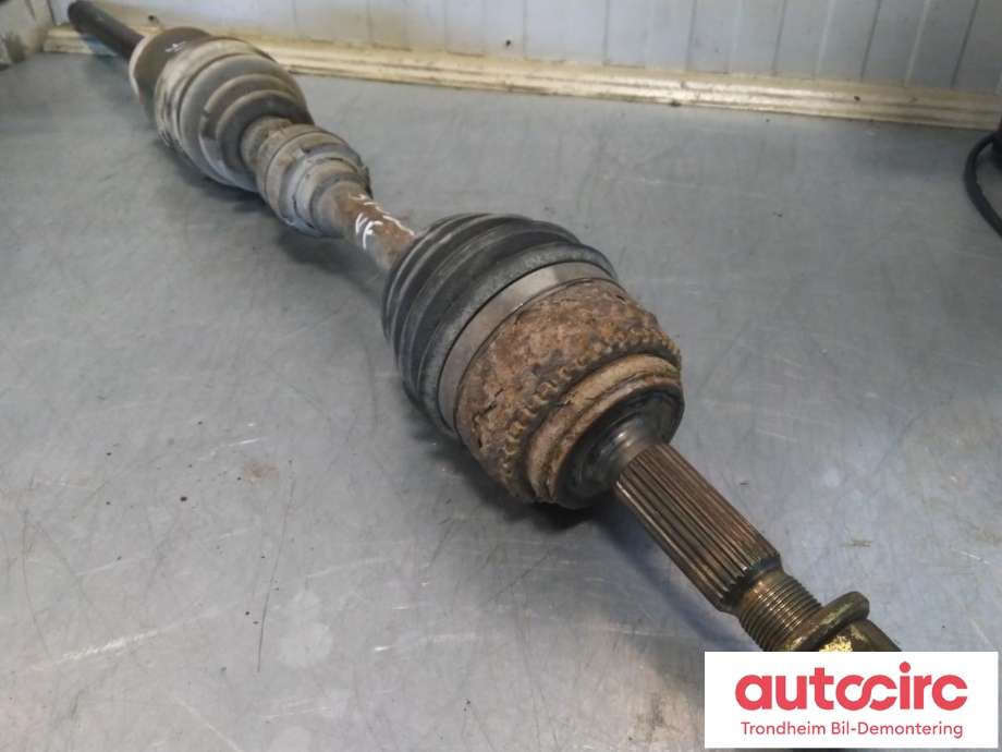 Drivaksel venstre foran, bensin/manuell til Mitsubishi Outlander 2003-2006 (Type I) (MITSUBISHI|MR580861|NAB7296|)