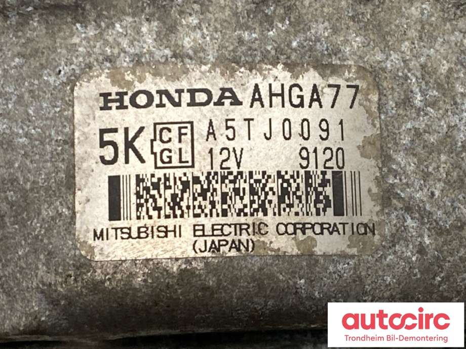 Dynamo til Honda Civic 2006-2011 (Type VIII)  (..|31100RB0004|)