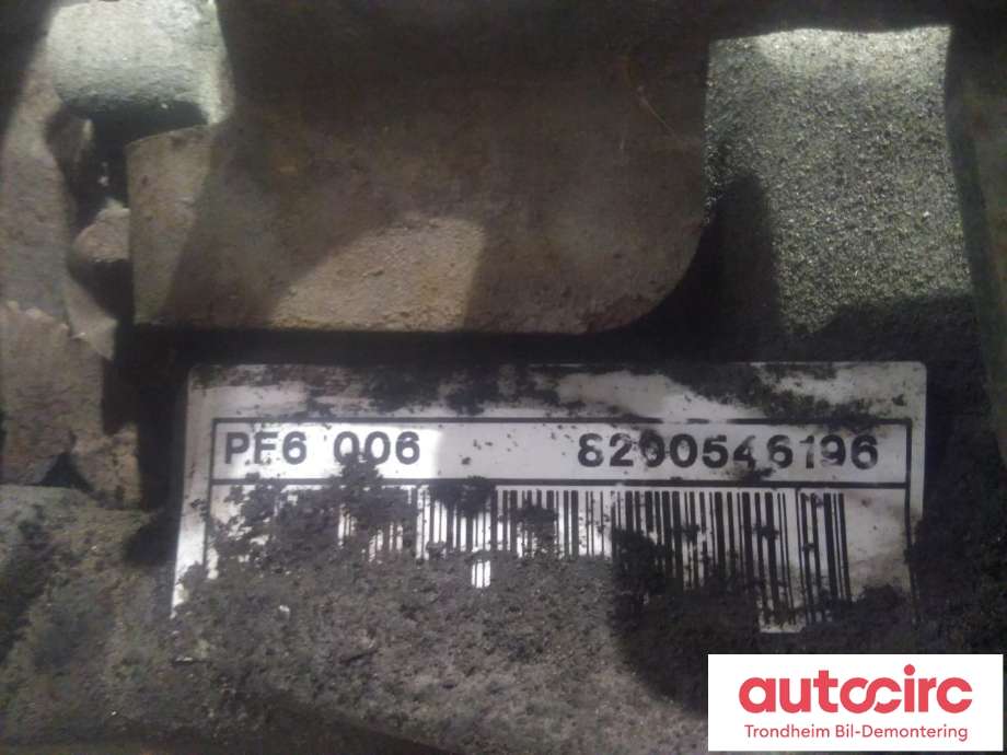 Girkasse manuell 6-trinn til Nissan Interstar 2004-2010 (PF6-014|3201000Q3C|C006208|)