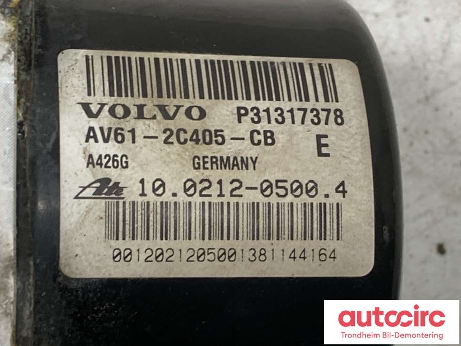 ABS sentral til Volvo V50 2007-2012 (Fase 2)  (ATE|31317379|31317378|)