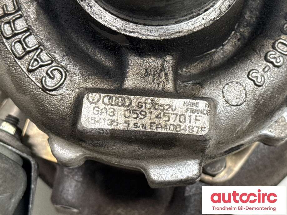 Turbo til Audi A6, Allroad 2000-2005 (Type I) (C5) (C5) (GARRETT|059145701S|059145701F|)