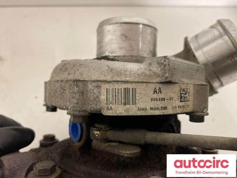 Turbo til Ford S-Max 2010-2015 (Type I, Fase 2)  (GARRETT|1864631|9M5Q-6K682-BB|9677063780)