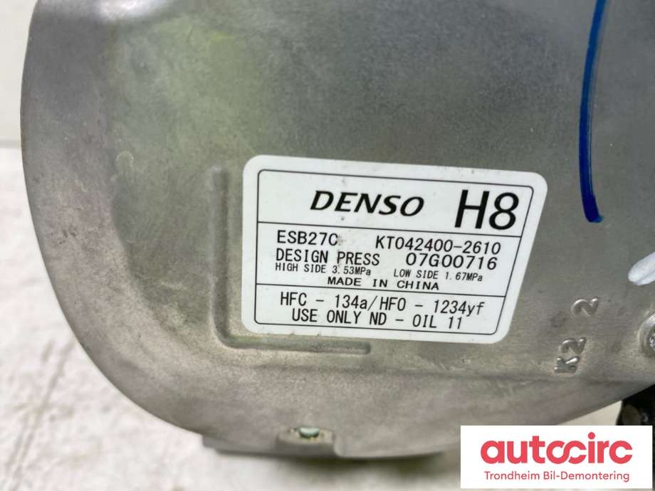 Aircondition kompressor elbil til Honda e:Ny1 2023-->> (DENSO|KT042400-2610|)