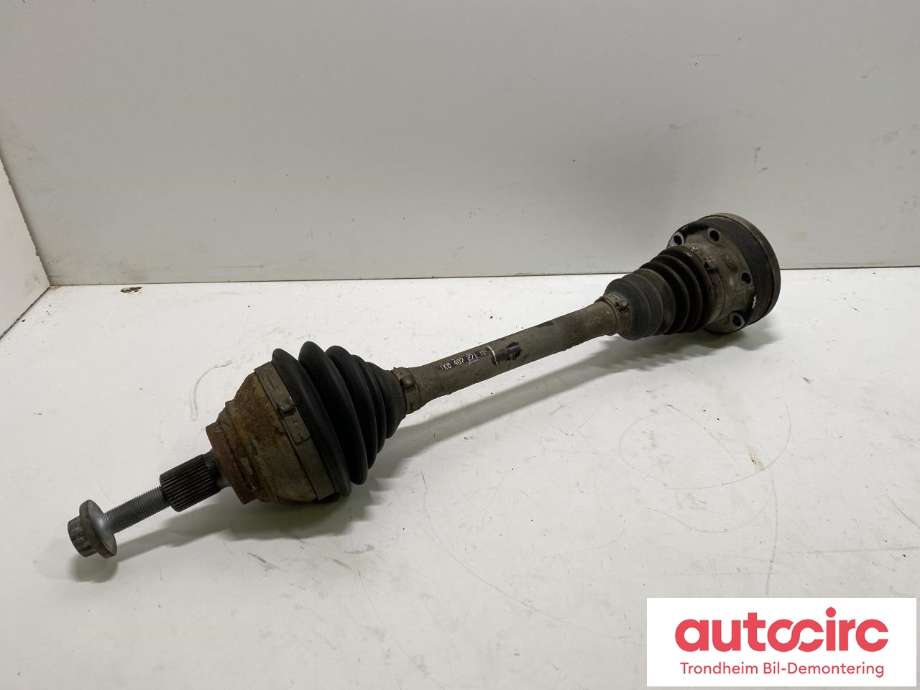 Drivaksel venstre foran, bensin/automat til VW Golf VI 2008-2012 (..|1K0407271MA|1K0 407 271 MA|)