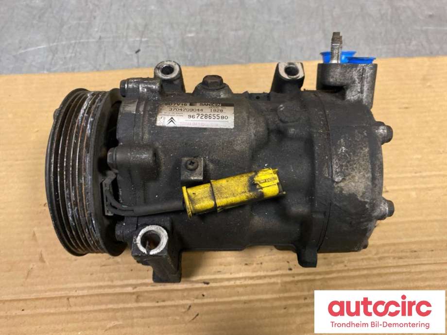 Aircondition kompressor til Citroën Jumpy, 2007-2016 (Type II)  (SANDEN|648724)